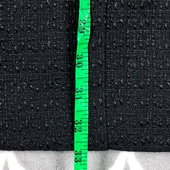 Tuckernuck Pomander Place Dress Small Black Kiera Tweed Gold Button Textured - Picture 6 of 11